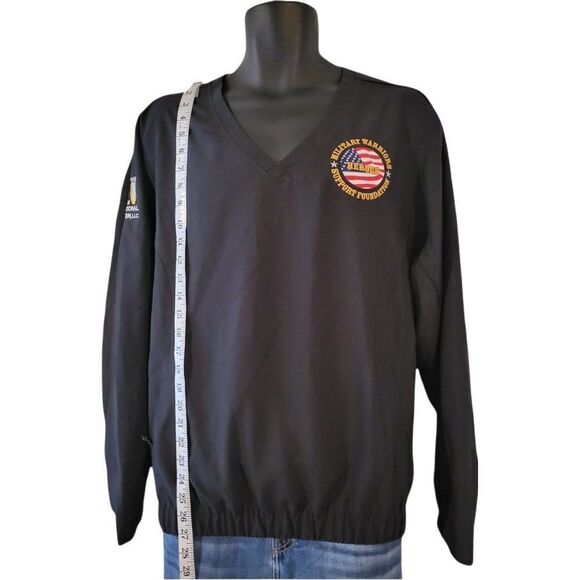 Cutter And Buck Pullover Men Sz S Military Warriors‎ Support Foundation Heroes - Picture 4 of 6